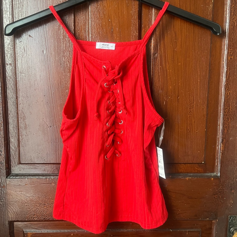 Ardene spaghetti strap tee